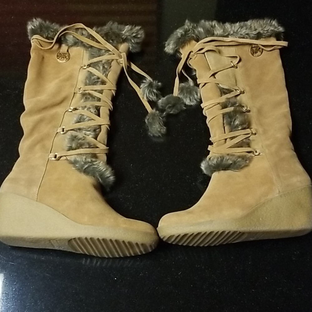 Michael Kors Wedge Knee Boot